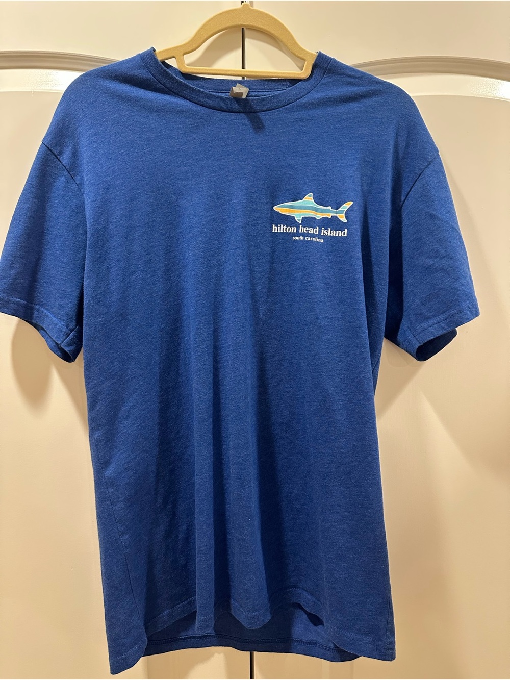 Men’s Hilton Head Island South Carolina Graphic Blue Short-Sleeve Tee